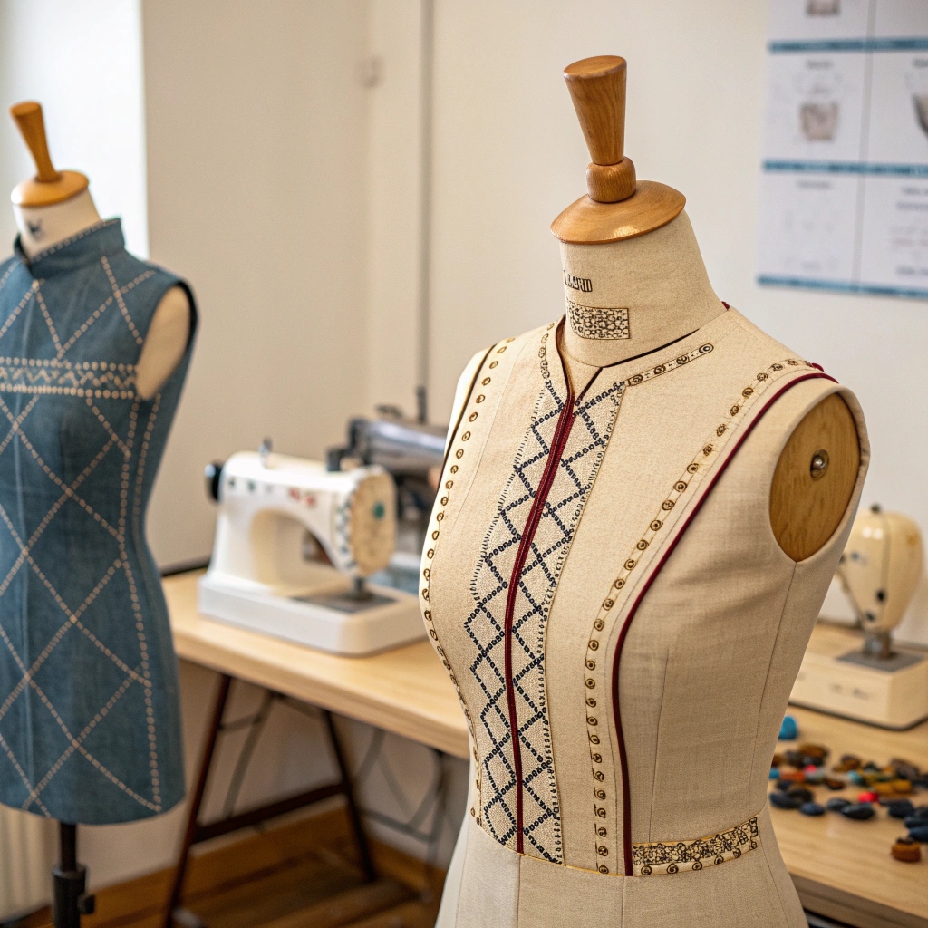 Wool fabric textures